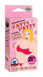 Pipedream Travel Size Fatty Patty Blow Up Doll
