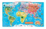 Janod Magnetická mapa sveta anglická verzia - cena, porovnanie