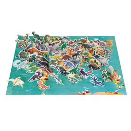 Janod Puzzle Dinosaury 200