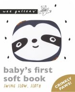 Wee Gallery Friendly Faces Soft Book Swing Slow, Sloth - cena, porovnanie