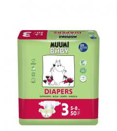 Muumi Baby Midi 5-18kg 50ks