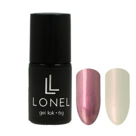 LONEL Gél lak 154 s ružovým aurora leskom 6g