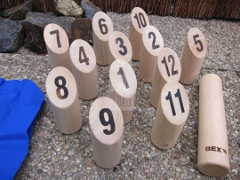Bex Sport Kubb s číslami - drevený