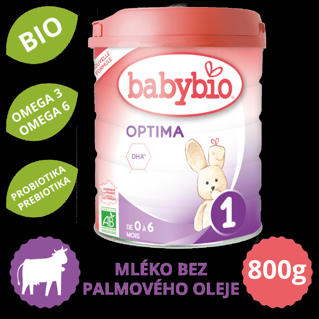 BABYBIO Optima 1