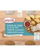 Babybio Menu zemiaky s treskou 2x200g - cena, porovnanie