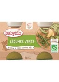 Babybio Príkrm zelená zelenina 2x130g