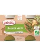 Babybio Príkrm zelená zelenina 2x130g - cena, porovnanie