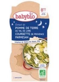 Babybio Zemiaky s cuketou, creme fraiche a parmezánom 2x200g