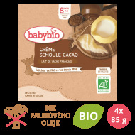 Babybio Kapsička krém, kakao, krupička 4x85g - cena, porovnanie