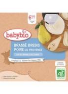 Babybio Desiata z ovčieho mlieka hruška 4x85g - cena, porovnanie