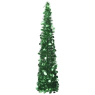 vidaXL Rozkladací umelý vianočný stromček zelený 150cm PET - cena, porovnanie