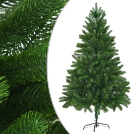 vidaXL Umelý vianočný stromček, realistické ihličie 180 cm , zelený