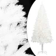 vidaXL Umelý vianočný stromček, realistické ihličie, biely 120cm - cena, porovnanie