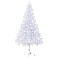 vidaXL Umelý vianočný stromček s LED a podstavcom 120cm 230 vetvičiek - cena, porovnanie
