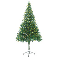 vidaXL Umelý vianočný stromček s LED a podstavcom 180cm 564 vetvičiek - cena, porovnanie