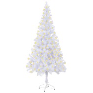 vidaXL Umelý vianočný stromček s LED a podstavcom 180cm 620 vetvičiek - cena, porovnanie