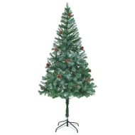 vidaXL  Umelý vianočný stromček so šiškami 180cm - cena, porovnanie