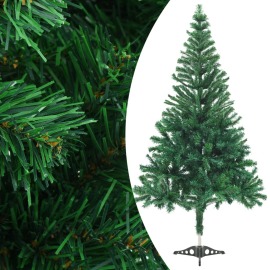 vidaXL Umelý vianočný stromček s podstavcom 120cm 230 vetvičiek