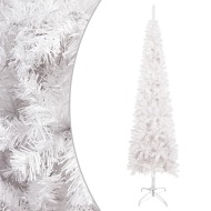 vidaXL Úzky vianočný stromček biely 120cm - cena, porovnanie