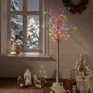 vidaXL Vianočný stromček 140 LED 1,5 m farebný vŕba vnútorný vonkajší - cena, porovnanie