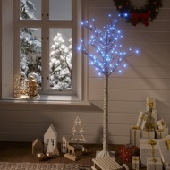 vidaXL Vianočný stromček 140 LED 1,5m modrý vŕba vnútorný vonkajší - cena, porovnanie