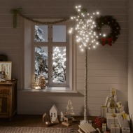 vidaXL Vianočný stromček 200 LED 2,2 m biela vŕba vnútorný vonkajší - cena, porovnanie