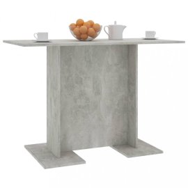 vidaXL Jedálenský stôl 110x60 cm Betón 800247
