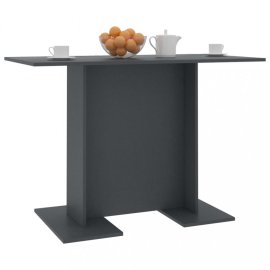 vidaXL Jedálenský stôl 110x60 cm Sivá 800245