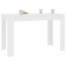 vidaXL Jedálenský stôl 120x60 cm Biela 800432