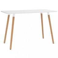 vidaXL Jedálenský stôl 120x60cm Biela 287242 - cena, porovnanie