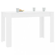 vidaXL Jedálenský stôl 120x60 cm Biela lesk 800438 - cena, porovnanie