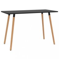 vidaXL Jedálenský stôl 120x60cm Čierna 287243 - cena, porovnanie