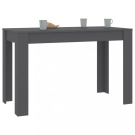 vidaXL Jedálenský stôl 120x60 cm Sivá 800434