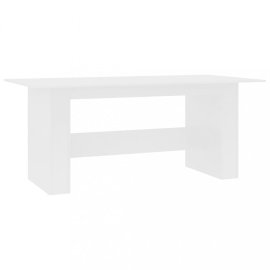 vidaXL Jedálenský stôl 180x90 cm Biela 800468