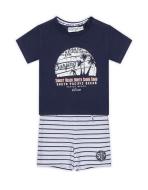 Dirkje Set 2dielny kr. nohavice Navy+White+Stripe - cena, porovnanie