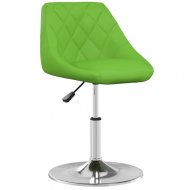 vidaXL Kancelárska stolička umelá koža / chróm Zelená 335158 - cena, porovnanie