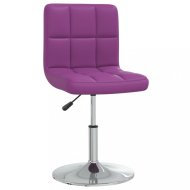 vidaXL Kancelárska stolička umelá koža / chróm Fialová 334177 - cena, porovnanie