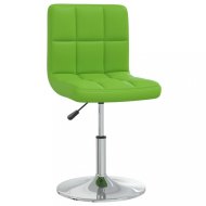 vidaXL Kancelárska stolička umelá koža / chróm Zelená 334178 - cena, porovnanie