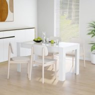 vidaXL Jedálenský stôl DTD Biela lesk 804208 - cena, porovnanie
