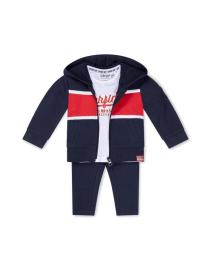 Dirkje Set 3dielny dl. nohavice Navy+White+Red