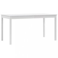 vidaXL  Jedálenský stôl masívne drevo Biela 283399 - cena, porovnanie