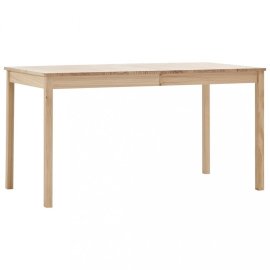vidaXL Jedálenský stôl masívne drevo Borovica 283397
