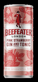 Beefeater Pink Strawberry Gin & Tonic 0.25l