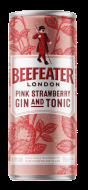 Beefeater Pink Strawberry Gin & Tonic 0.25l - cena, porovnanie