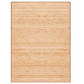 vidaXL Bambusový koberec 160x230cm hnedý