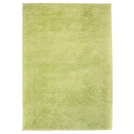 vidaXL Chlpatý koberec, 80x150cm zelený