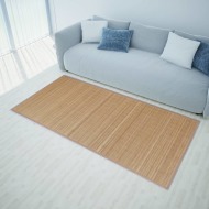 vidaXL Bambusový koberec, 100x160cm hnedý - cena, porovnanie
