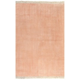 vidaXL Kilim Koberec z bavlny 120x180cm ružový