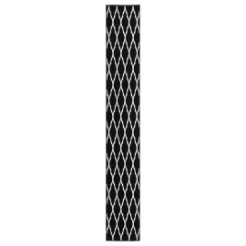 vidaXL Koberec behúň BCF čierno-biely 60x450cm