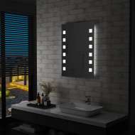 vidaXL Kúpeľňové LED nástenné zrkadlo 60x80 cm - cena, porovnanie